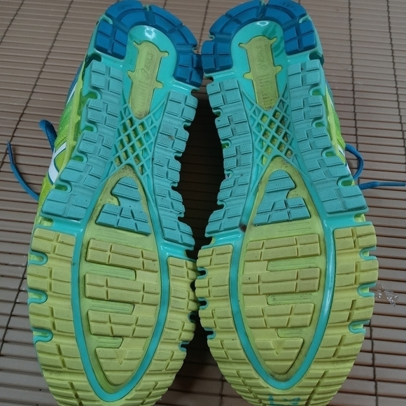Asics - GEL-Quantum 180 2 Green Blue White Running - Picture 10 of 11